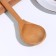 Spoon half -bastard, boiled, oak color