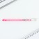 Handle Blue Blue Paste 0.5 mm with a cap "You are beautiful!" plastic