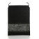 Bag for shoes on the lace, black color