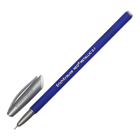 Ballic handle, Erichkrause, "Neo Stick Metallic" Knot 0.7 mm 2 km color blue blue-3