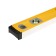 Level aluminum magnetic tundra, milled, ergonomic pens, 3 eyes, 1000 mm