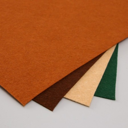 A set of soft felt "Astra" (4 pcs) Assorted, 1.4 mm, 180 gr. 20x30 cm-1