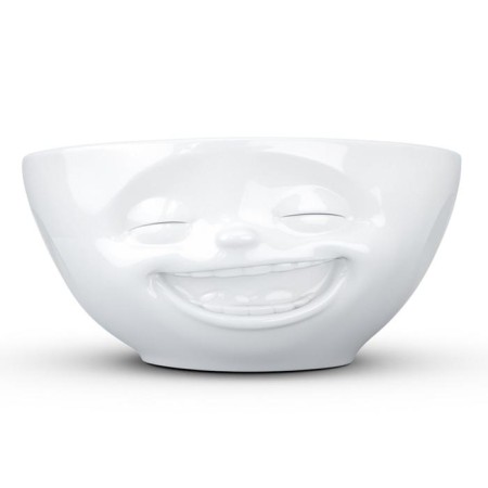 TASSEN LAUGHING bowl, 350 ml, white color