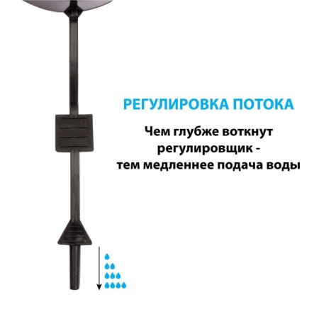 Auto -polyws for indoor plants, under a bottle adjustable-5