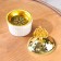 Kurilnitsa for incense powder and cones "pot", white, 10.1x7 cm