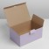 Gift folding box, packaging, "lavender", 30 x 23 x 12 cm