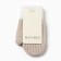 Baby mittens minku, beige color, 15 cm