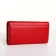 Women's wallet on magnet, red color