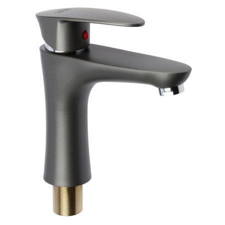 Zein Z3660 shell mixer, single-leaf, pour height 12 cm, ABS plastic, graphite