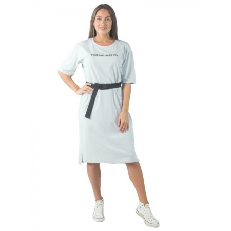 Women's dress Someone Likes You, size 44, light-gray color-1