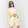 Women's suit (shirt and shorts) Mist Summer Time, size 42, yellow