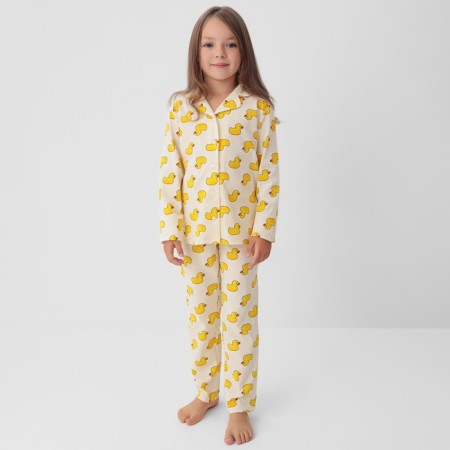 Пижама детская (рубашка и брюки) KAFTAN Duck, р-р 28 (86-92)-2