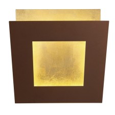Wall lamp Mantra Dalia, Led, 1260lm, 3000k, 180x63x180 mm, brown color