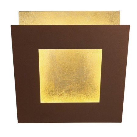 Wall lamp Mantra Dalia, Led, 1260lm, 3000k, 180x63x180 mm, brown color