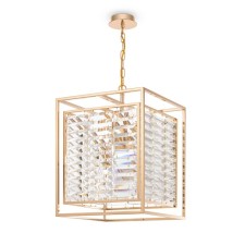 Подвесной светильник Maytoni MOD060PL-04G Tening, 565х565х1216 мм, E14, 4х60Вт, цвет золото