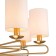 Lamp on the rod 7x40W E14, size 74x74x53 cm