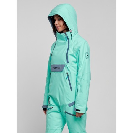 Ski -linide combine Women's Winter, size 46, turquoise color-5
