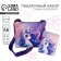 Gift set for the girl "Unicorn", bag, notebook