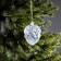 Christmas tree toy LED "bump", 10x8 cm, 5 LED, AAX2 batteries (not included), glow warm white