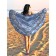 Pareo and beach rug "Fascinating abstraction", d = 150 cm