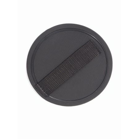 Peeling mittens, with a holder, d = 12 cm, black color-1