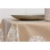 MEIWA tablecloth, round, 152 cm, beige color