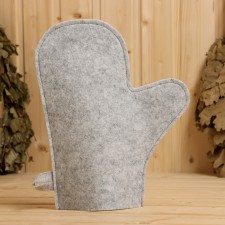 Mitten for the bath 