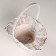 Wicker basket "Hat", D9x14/10xh30cm, White, Bamboo