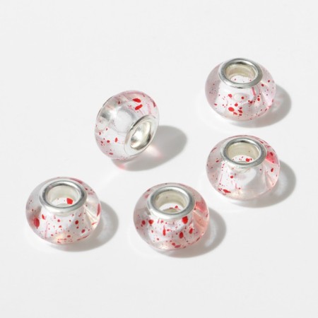 Busina "watercolor", the color is transparent red