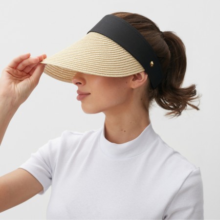 Female Minaku visor beige color, rr 56-58-1