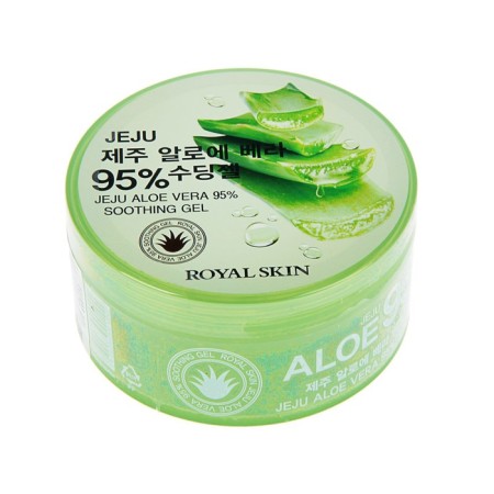 Многофункциональный гель для лица и тела с 95% содержанием Aloe Royal Skin, 300 мл-3