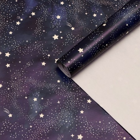 Package Paper, glossy "starry sky", 70 x 100 cm, 1 sheet