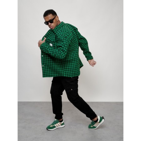 Male windbreaker, size 52, green color-7