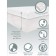 Substract is waterproof, size 160x200 cm, with elastic bands in the corners, white color
