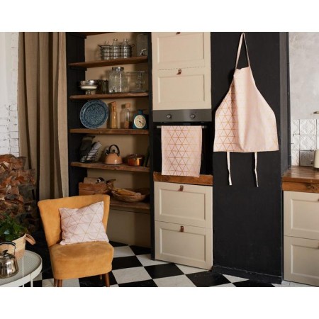 Apron "Ethel" Real Beauty 60x70cm, 100% cotton, sarzha 190 g/m2-7