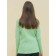 Jumper for girls, height 128 cm, olive color