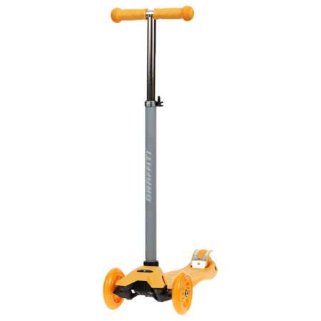 Graffiti Baby Scooter, Light wheels PU 120/70 mm, ABEC 7, Orange color-1