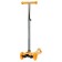 Graffiti Baby Scooter, Light wheels PU 120/70 mm, ABEC 7, Orange color