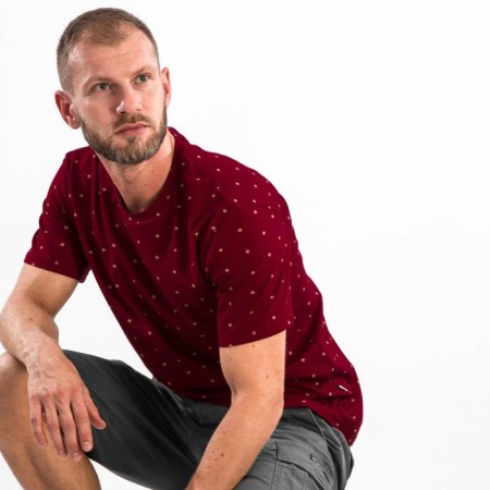 T -shirt SL Logo, 48, burgundy-4