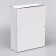 Box for a cake with a window, white, 30 x 40 x 12 cm