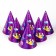 Holographic cap “Happy Birthday”, space