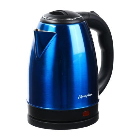 Electric kettle "Matryona" Ma-002, metal, 1.8 l, 1500 watts, blue