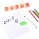 A set for studying an account, sticks, dies, a board and a marker in a set