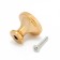 Handle button Cappio PK112, D = 30 mm, plastic, color gold