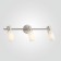 Lamp Madison, 3x40W E14, Nickel color