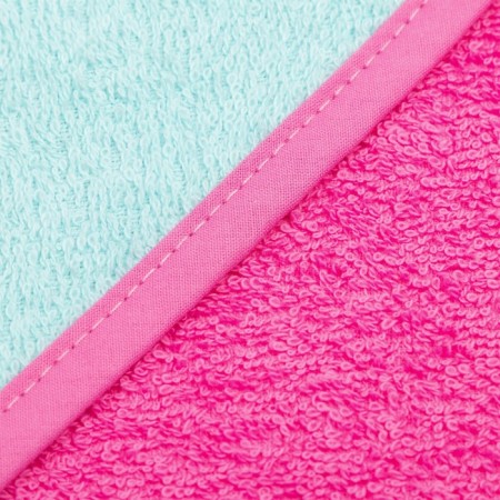 Toward Tensor Corner I, 75x75 cm, mint/pink color, 100% cotton, 360 g/m2-9