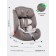 Car seat children's Farfello, group 1/2/3 (9-36 kg), ISOFIX system, coffee color color