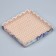 Cookie box, confectionery packaging with PVC lid, “for you”, 21 x 21 x 3 cm