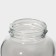 Glass Bank for bulk products Renga Strawberry, 210 ml, with a lid and spoon, Mix cover