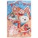 Volumetric postcard "Happy New Year!" Bear and gifts in the envelope